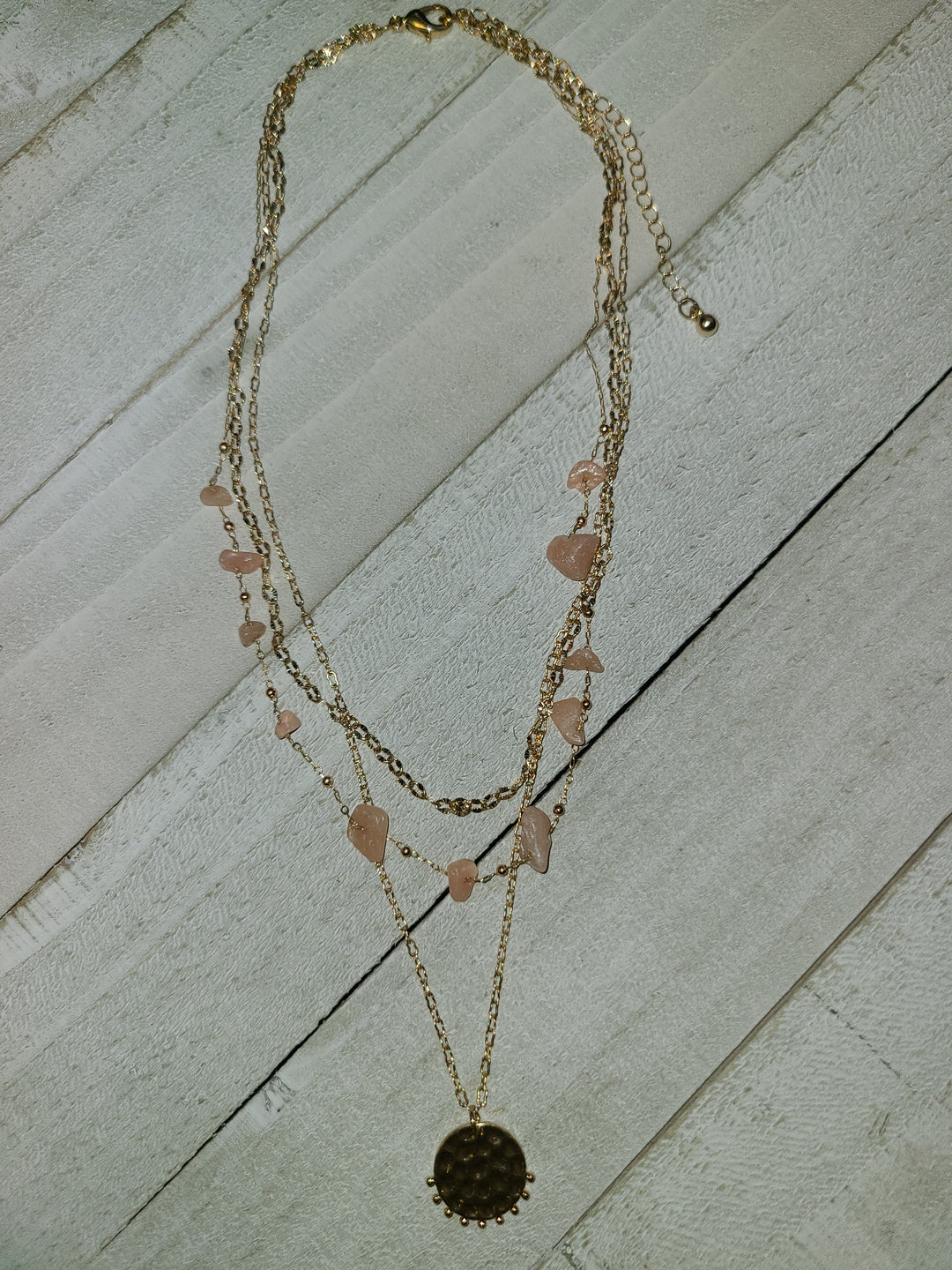 Triple Layer Golden Necklace