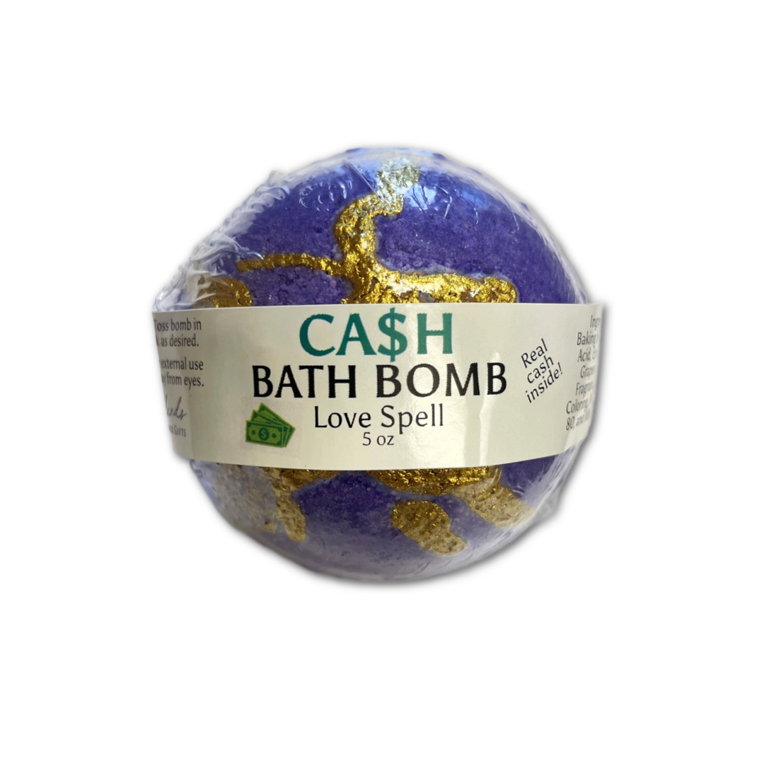 Cash Money Bath Bombs: Pina Colada (Yellow)