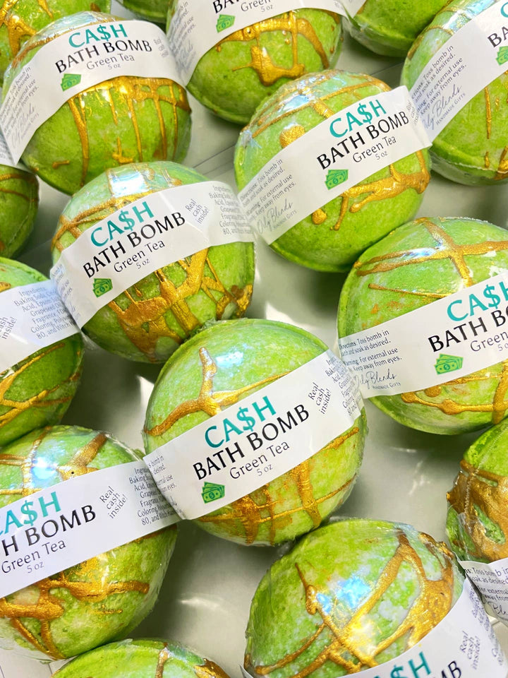 Cash Money Bath Bombs: Pina Colada (Yellow)