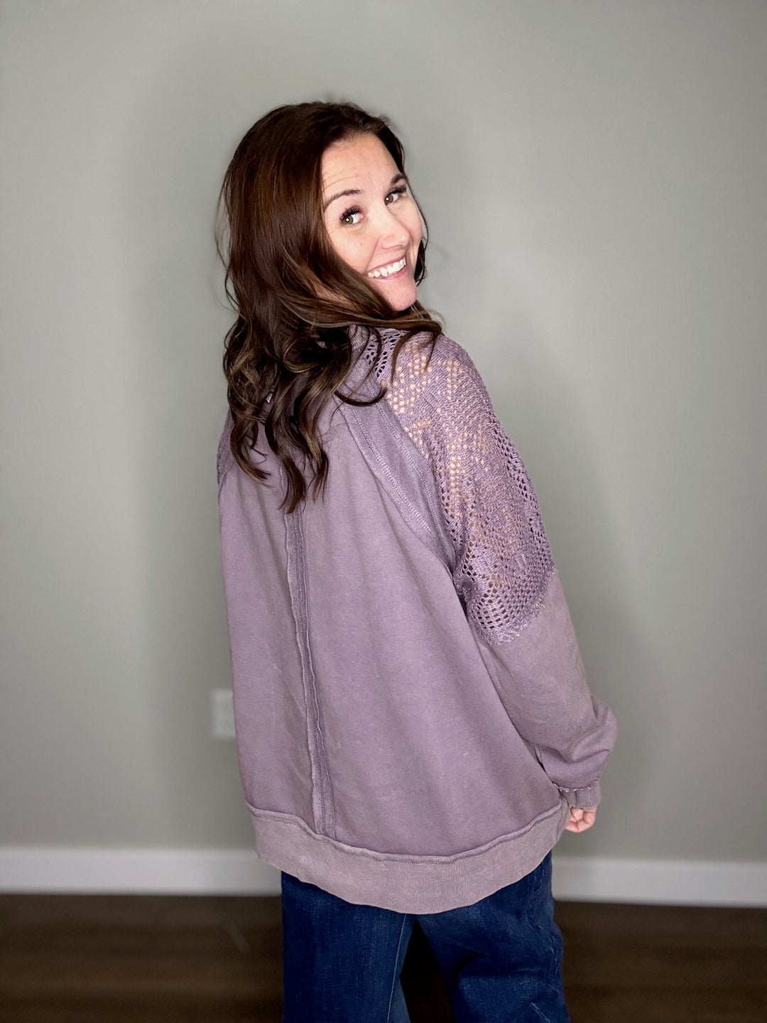 Dusty Lilac Pullover