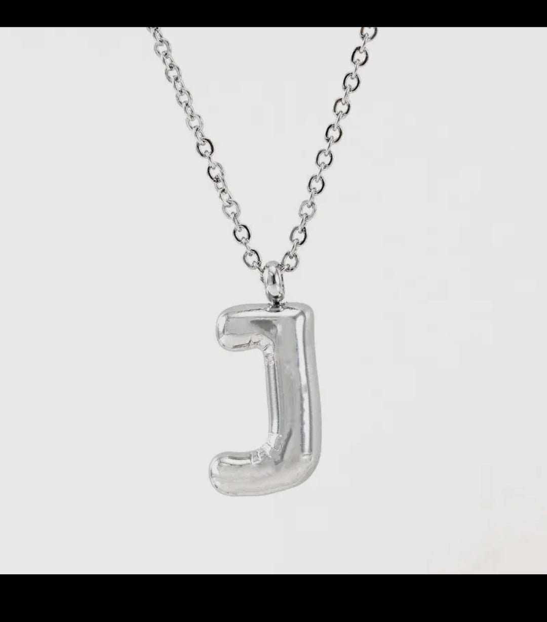 Bubble Letter Necklace